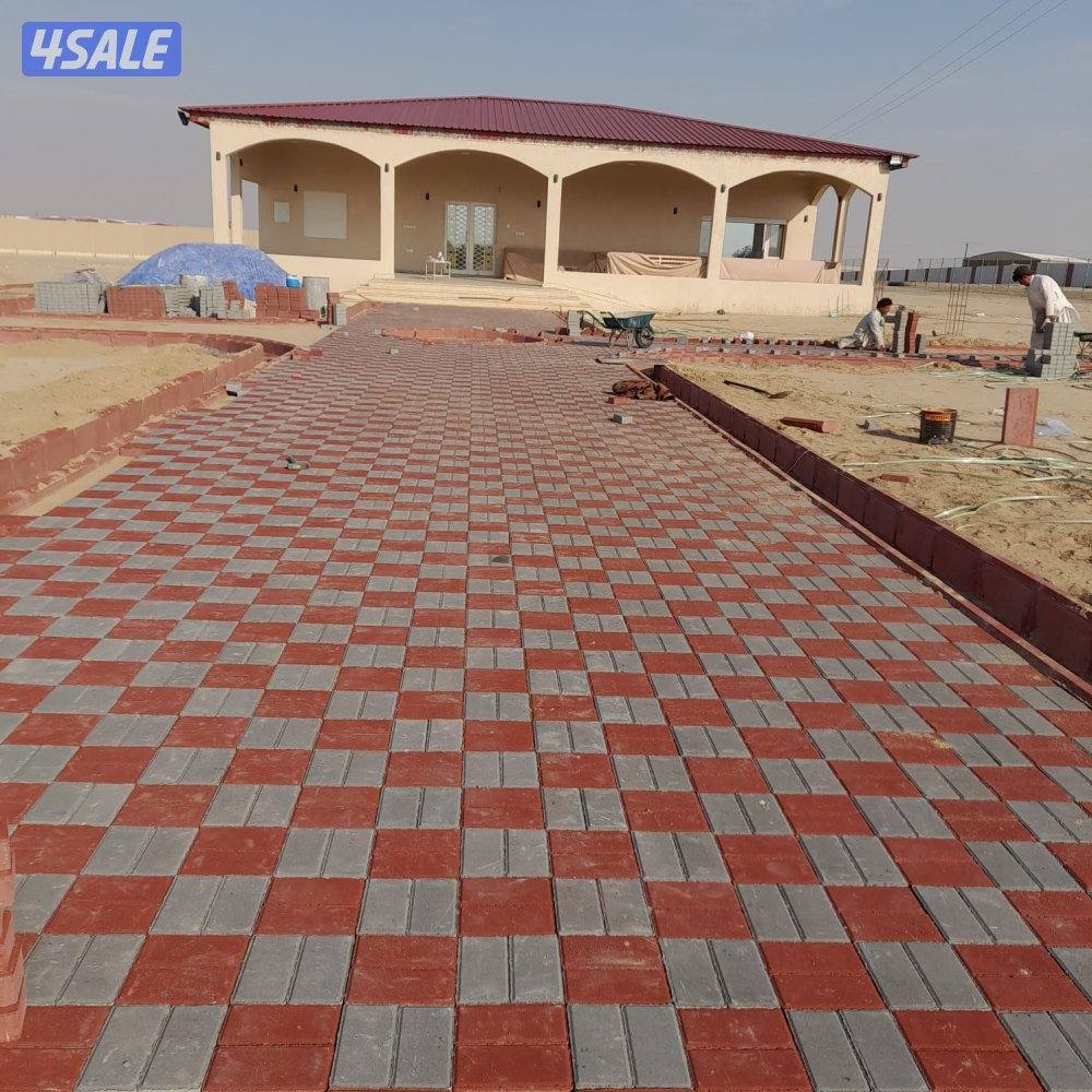 معلم بلاط متداخل وكربستون وكاشي وصب مزييك ارضيات12