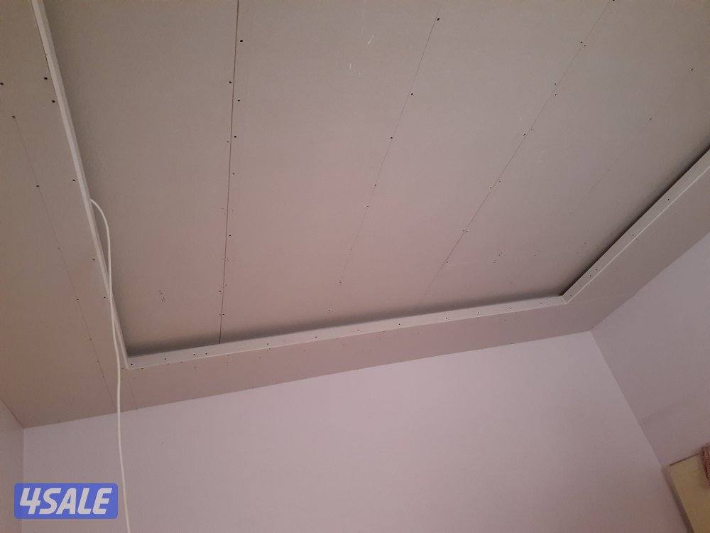 جبسم بورد بارتشن ديكور جبس باب كرديون  سقف 60x602