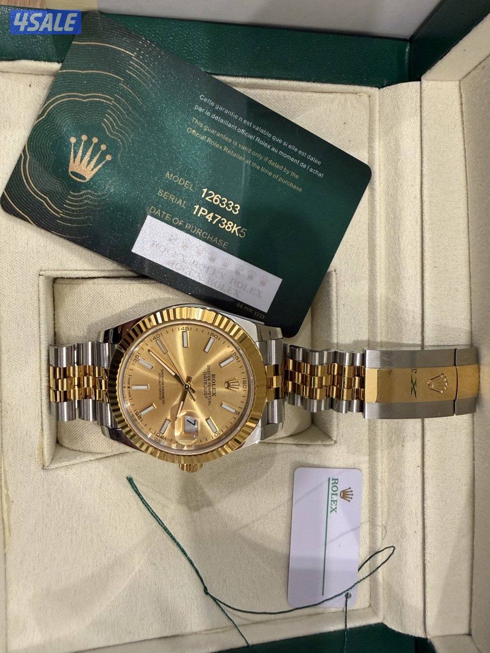 كلين فاكتوري -ساعة رولكس DATE JUST   41 OYSTER0