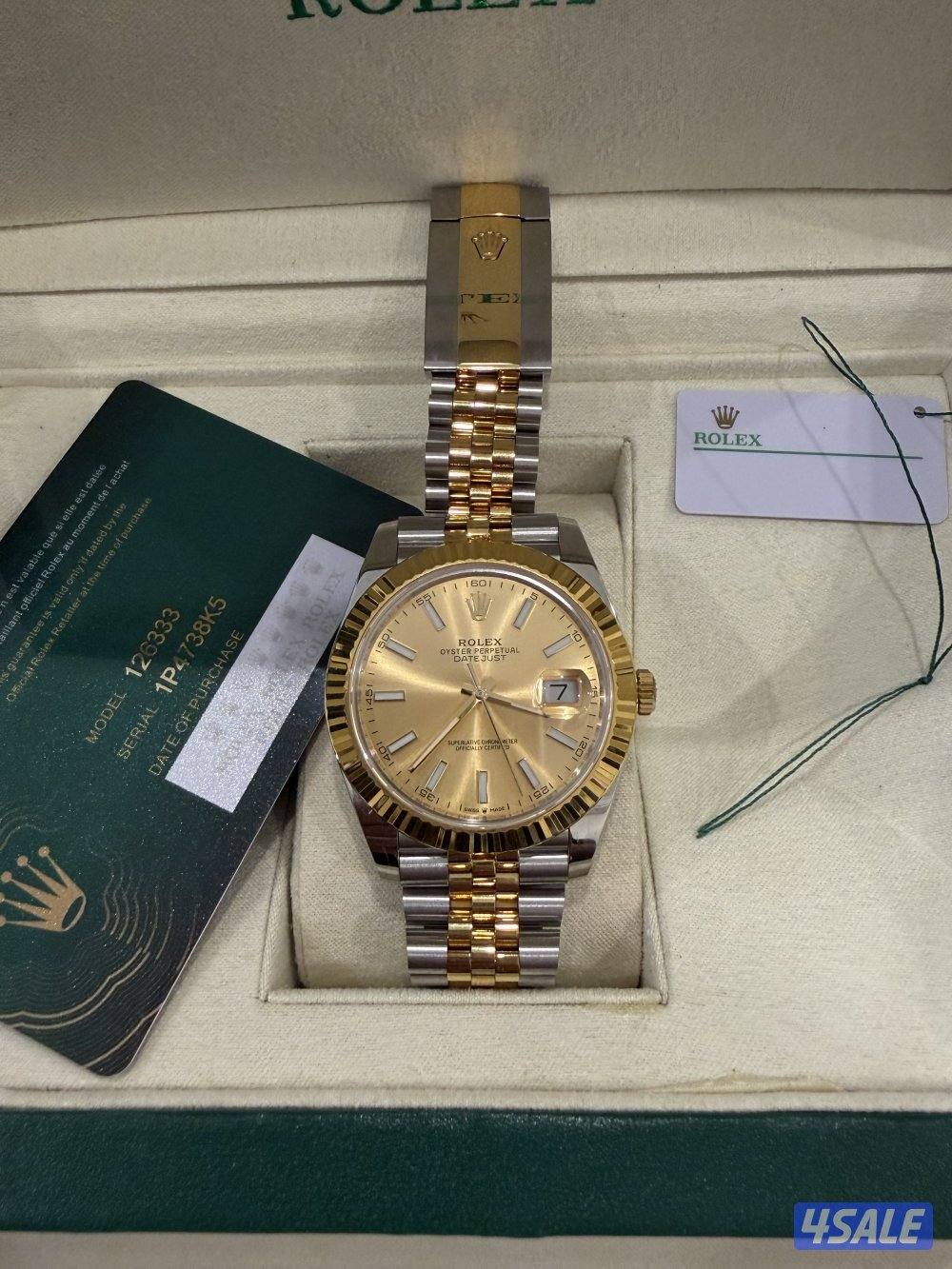 كلين فاكتوري -ساعة رولكس DATE JUST   41 OYSTER1