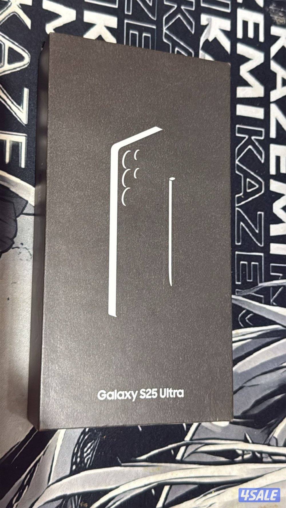 للبيع Galaxy S25 Ultra (512GB)  بيعه سريعه جديد - انفتح كرتونه بس3