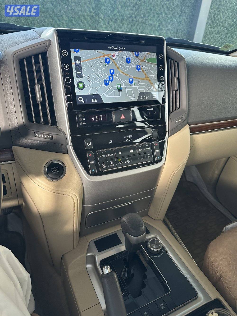 للبيع لاندكروزر 2016 الساير ماشي 21 الف شرط الفحص صبغ الوكاله8