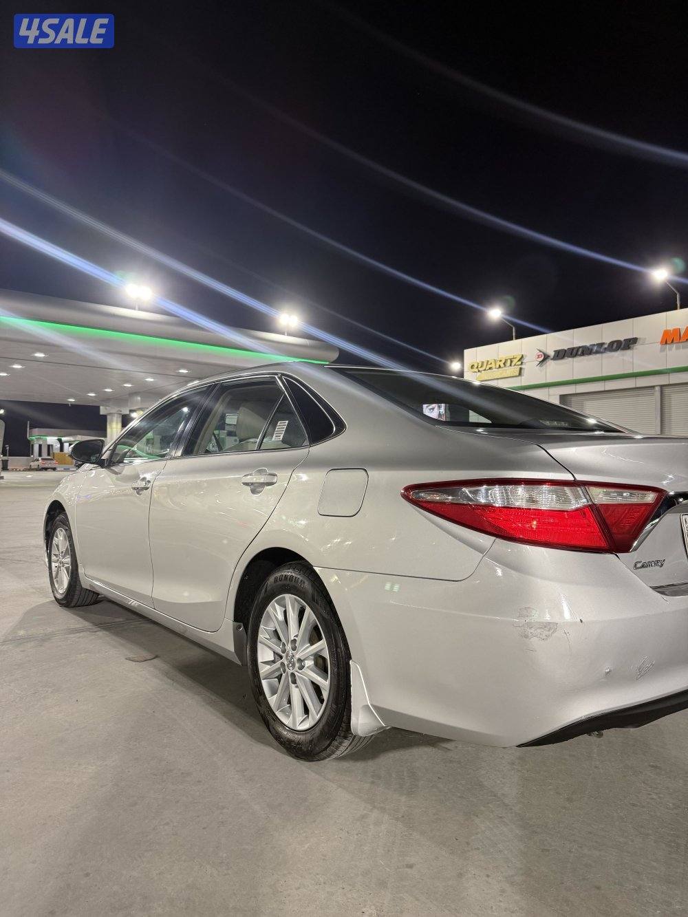 كامري ٢٠١٧ ماشيه ٢٠٠ الف شاصي جيد اصباغ متفرق ٣ قطع سريفس3