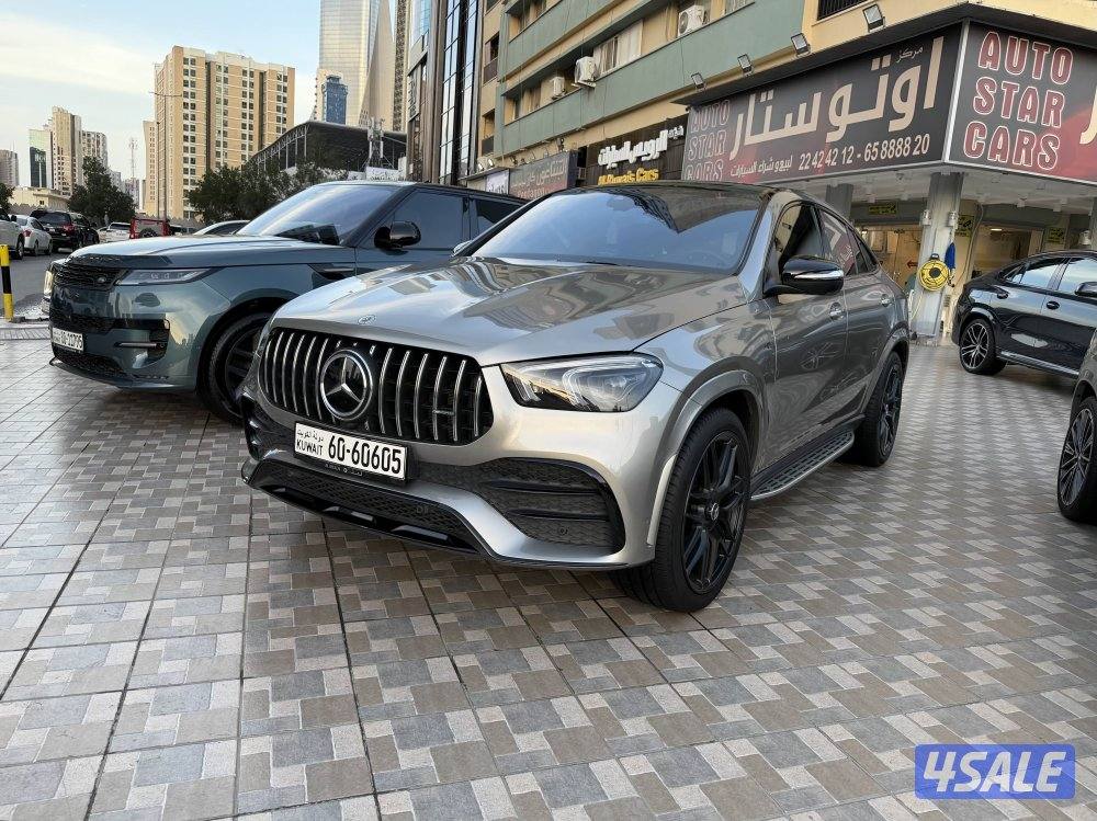 جيب مرسيدس GLE53.AMG موديل 2022 صبغ الوكالة تحت الكفالة سيرفيس منتظم0