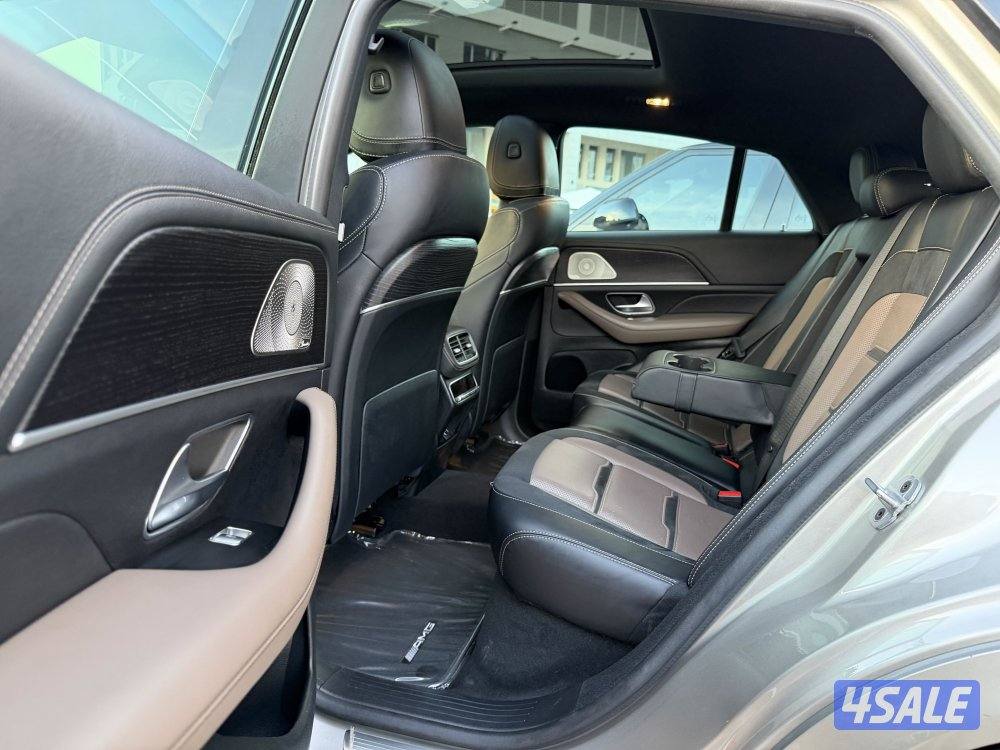 جيب مرسيدس GLE53.AMG موديل 2022 صبغ الوكالة تحت الكفالة سيرفيس منتظم2