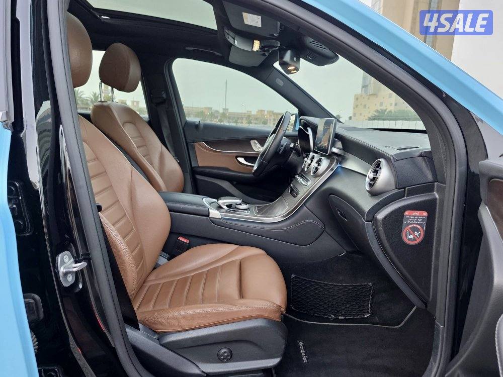 مرسيدس GLC 250 موديل 2019 _عداد 64 الف كم فقط_صبغ الوكاله8