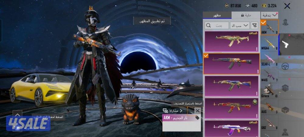 حساب ببجي قوي جدا8