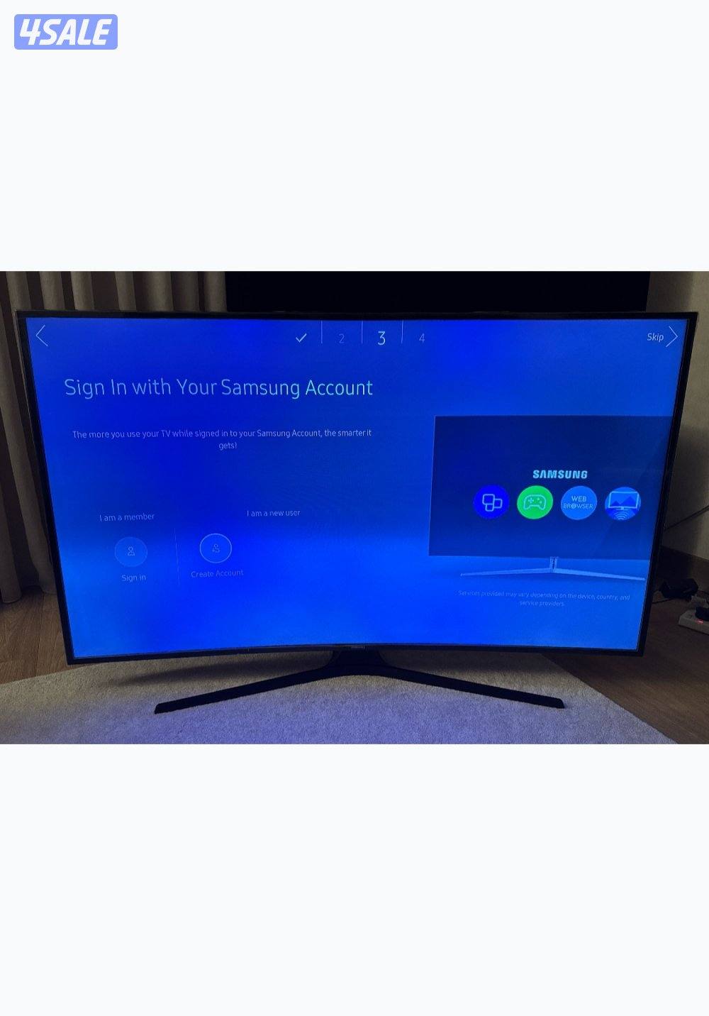 تلفزيون فوركي ٥٥ بوصه - 4K Samsung 55 Smart TV5