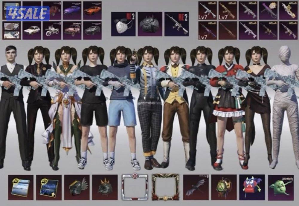 حساب ببجي عالميه0