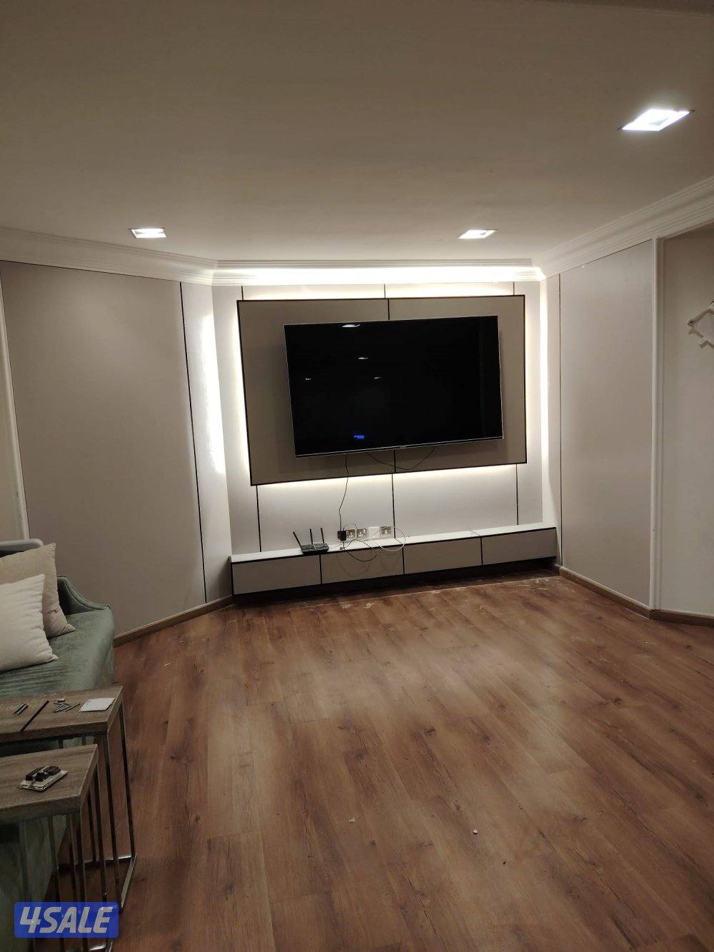 معلم ديكور جبسم بورد وبديل شيبورت وبديل خشب وبديل رخام وعمل بارتشن1