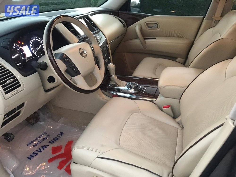 جيب نيسان باترول بلاتنيوم مديل 2015 صبغ الوكاله6