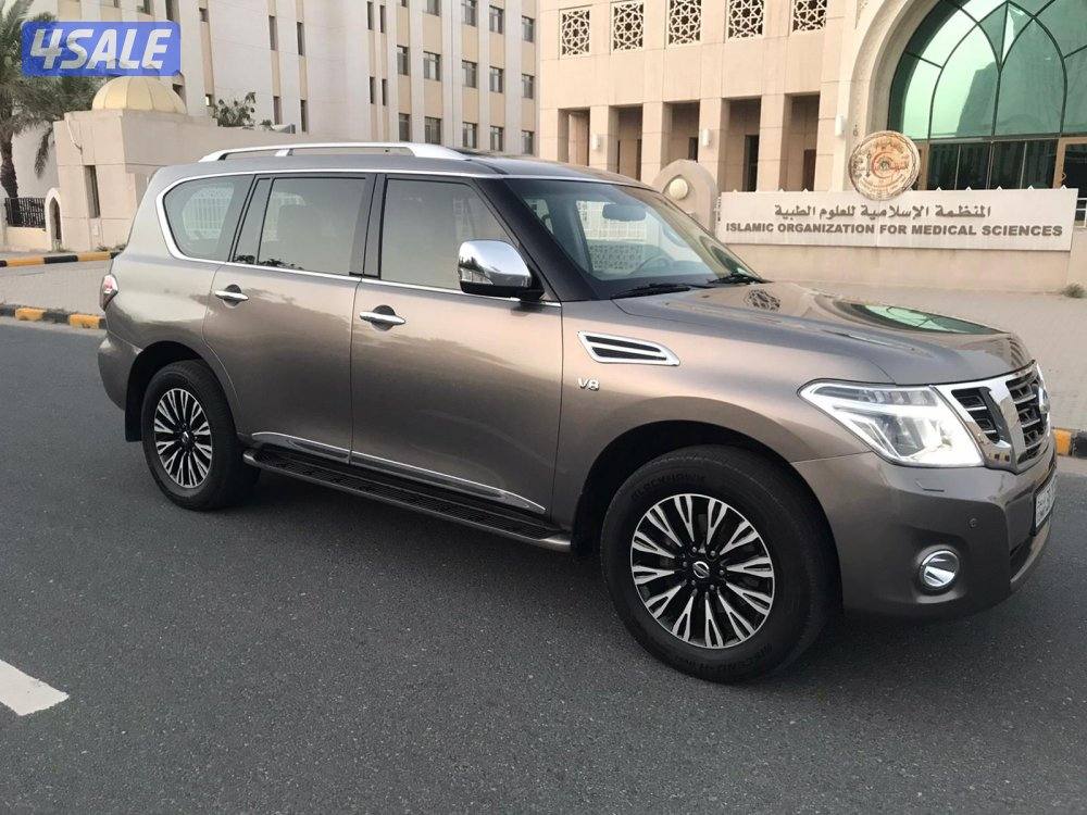 جيب نيسان باترول بلاتنيوم مديل 2015 صبغ الوكاله9