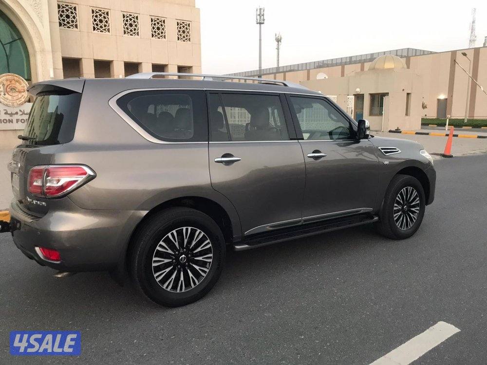 جيب نيسان باترول بلاتنيوم مديل 2015 صبغ الوكاله10