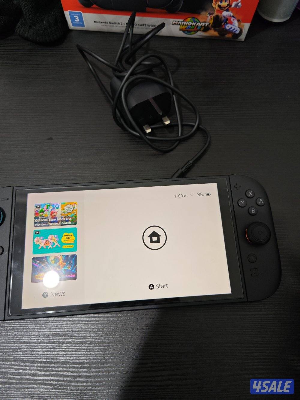 Nintendo switch 2 mario edation  الشرق الاوسط استخدام اسبوع0