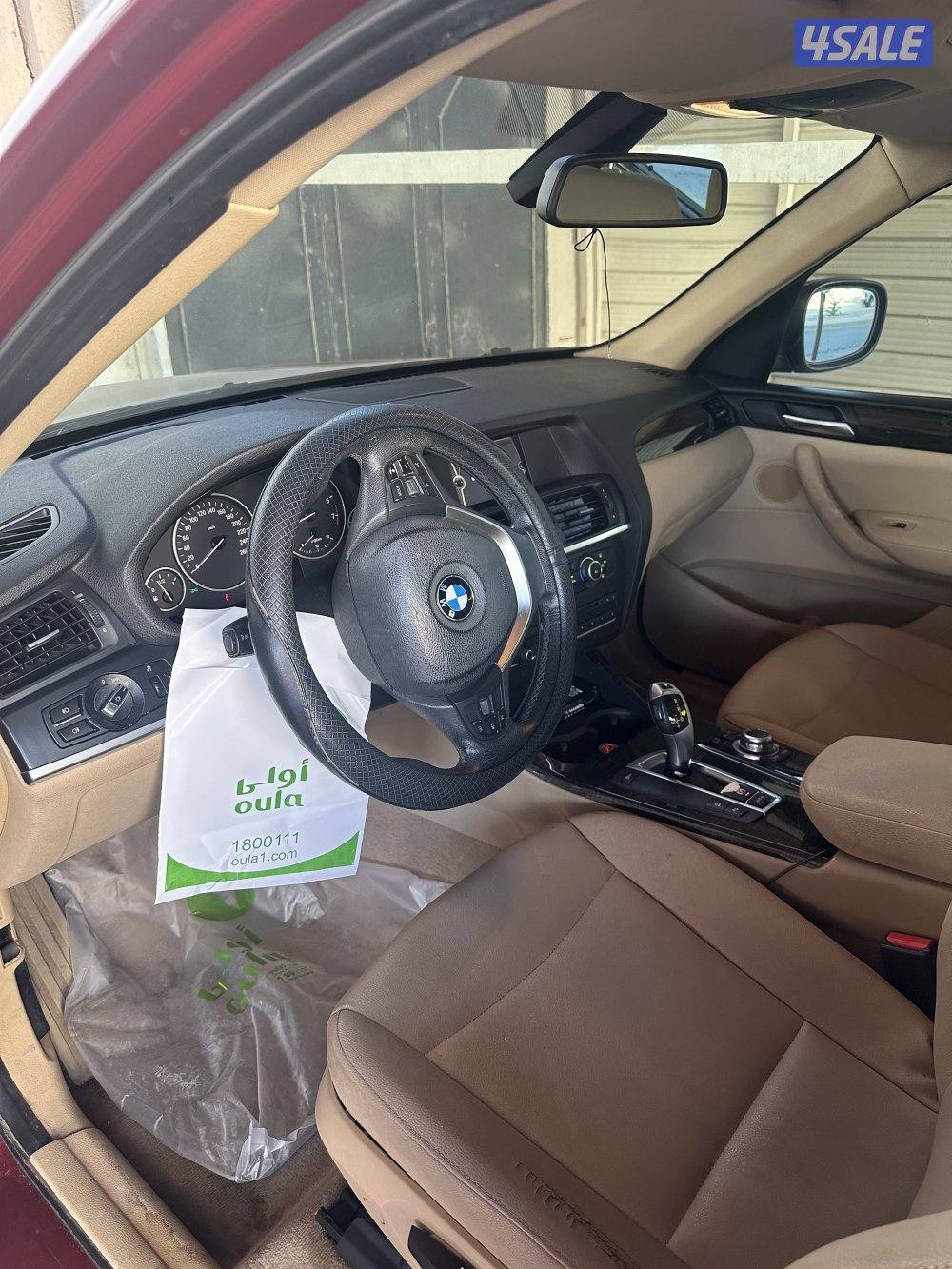 للبيع بي ام دبليو -x3 موديل ٢٠١١ عداد ٢٣٦ اللون عنابي0