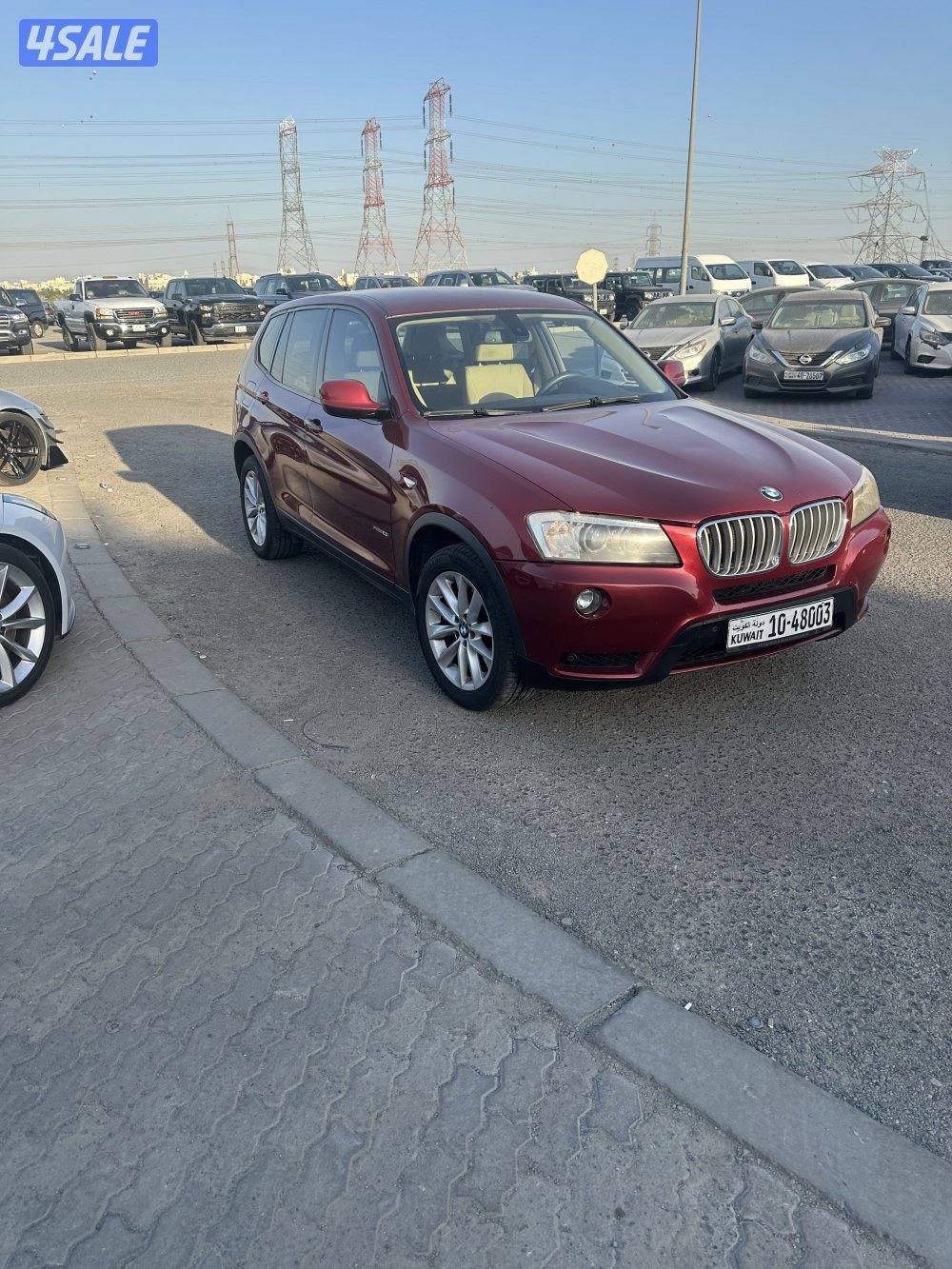 للبيع بي ام دبليو -x3 موديل ٢٠١١ عداد ٢٣٦ اللون عنابي5