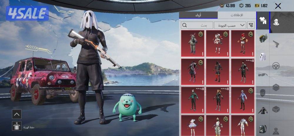 حساب ببجي للبيع8