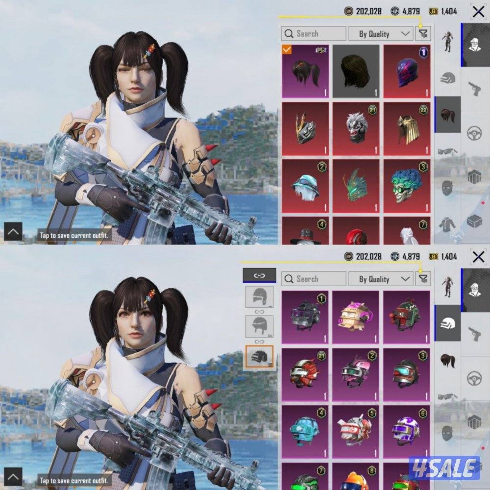 حسابات ببجي منوعه ~ امفور ثلجي كل مسج واسلوب خرافي🔥❄️8