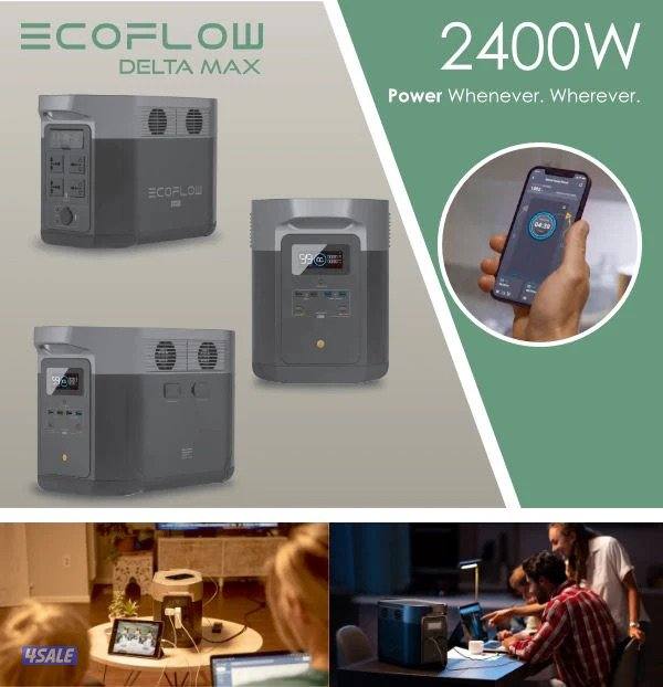 Ecoflow delta max 2400w0