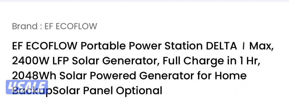 Ecoflow delta max 2400w2