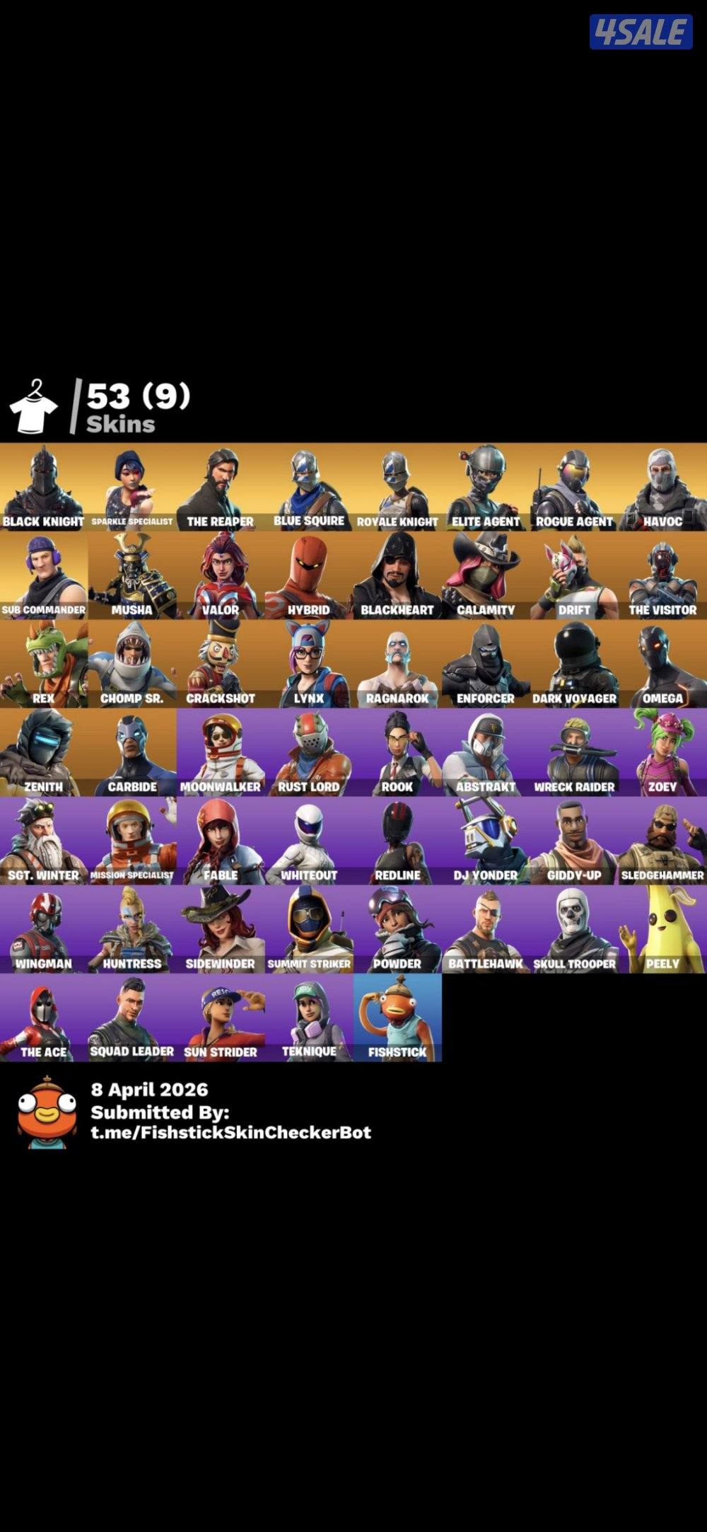 حساب شيطون للبيع بيعه سريعه0