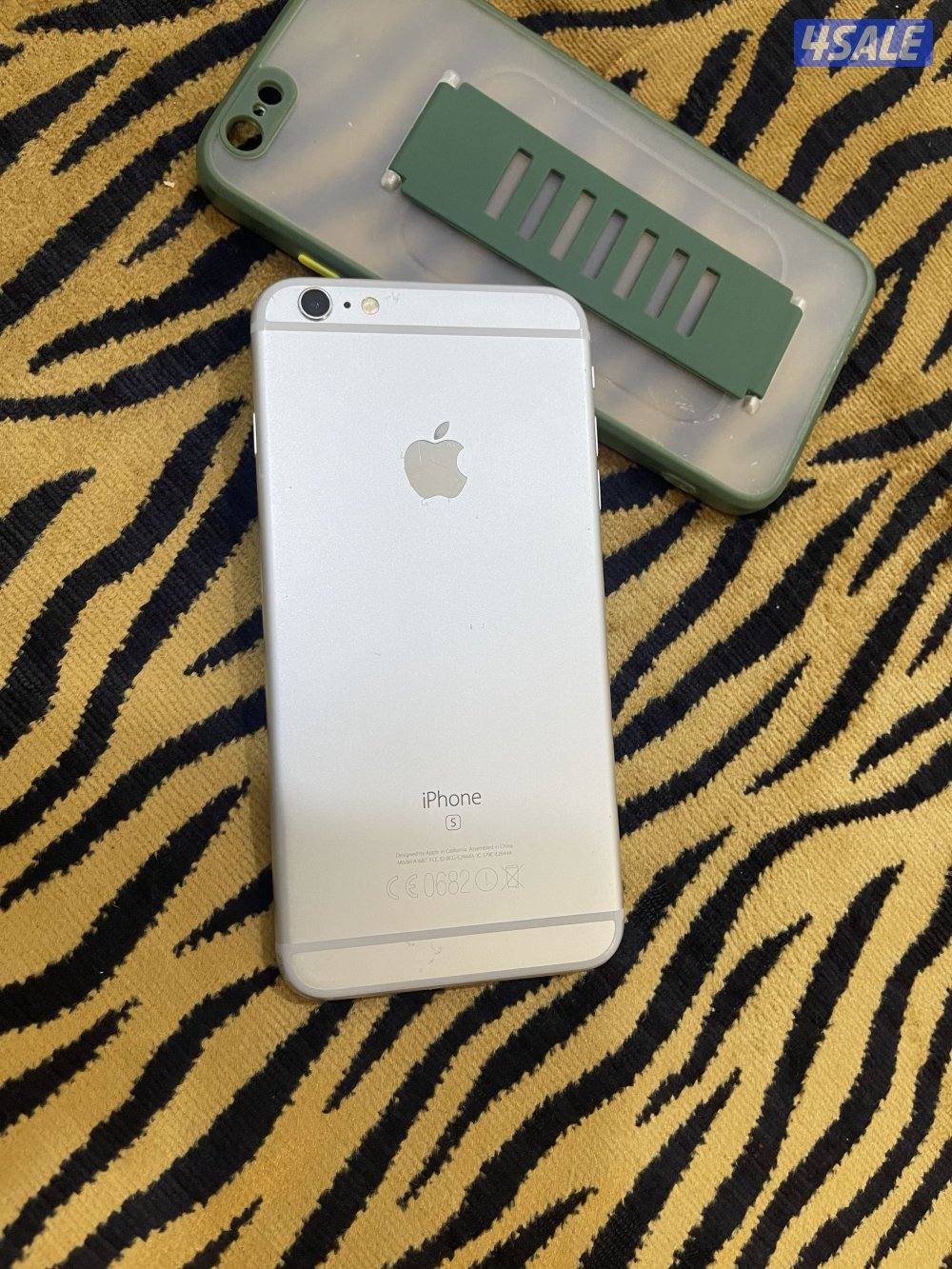 ايفون 6s بلس 64 قيقا شغال زين مع كفر وشاحن4