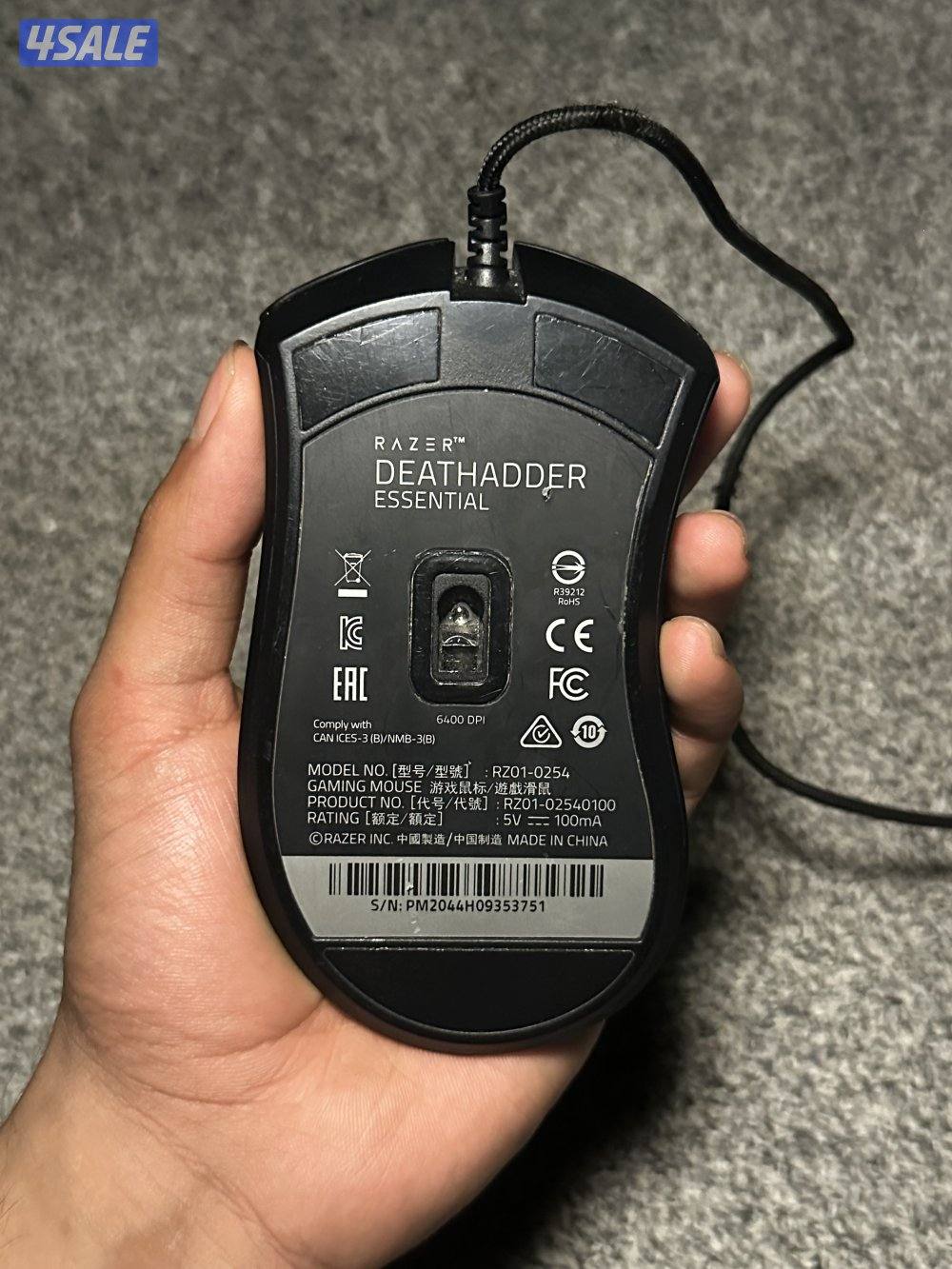 Razor deathadder RGB wired gaming mouse3