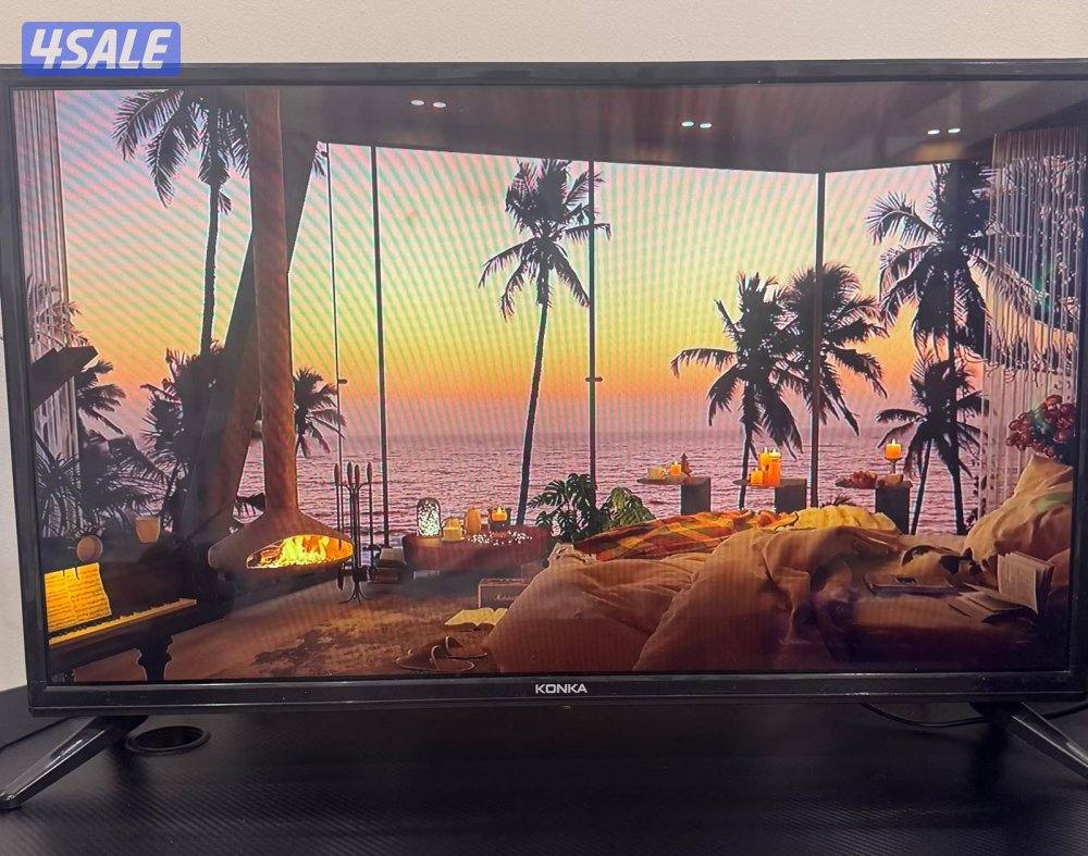 للبيع شاشة KONKA ٣٢ بوصة LED - نظيفة جداً التواصل واتساب فقط6