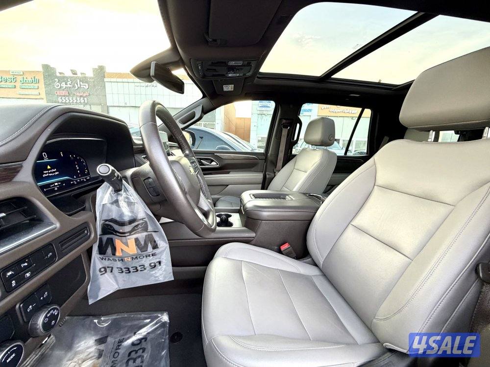 شفروليه تاهو LT سقنتچر 2022 الغانم تحت الكفالة11