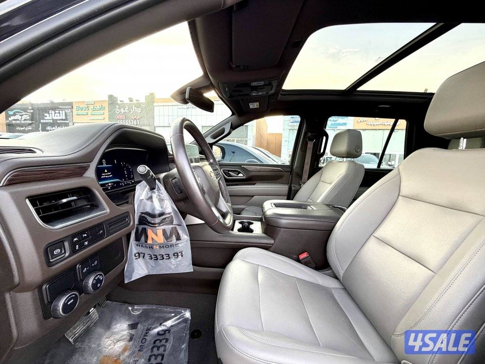 شفروليه تاهو LT سقنتچر 2022 الغانم تحت الكفالة14