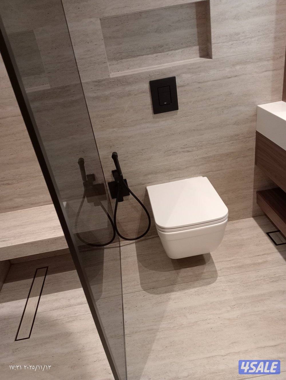 تمديد الحمامات مع التكسير وكشف خرير المياه0