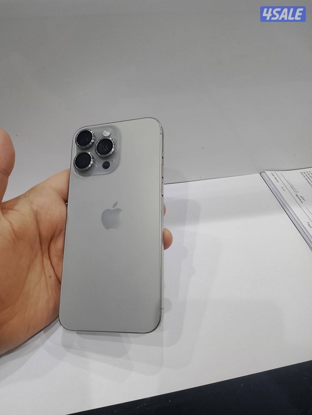 ايفون 15pro max جيجا 256 زيروو ضريبه مصر1