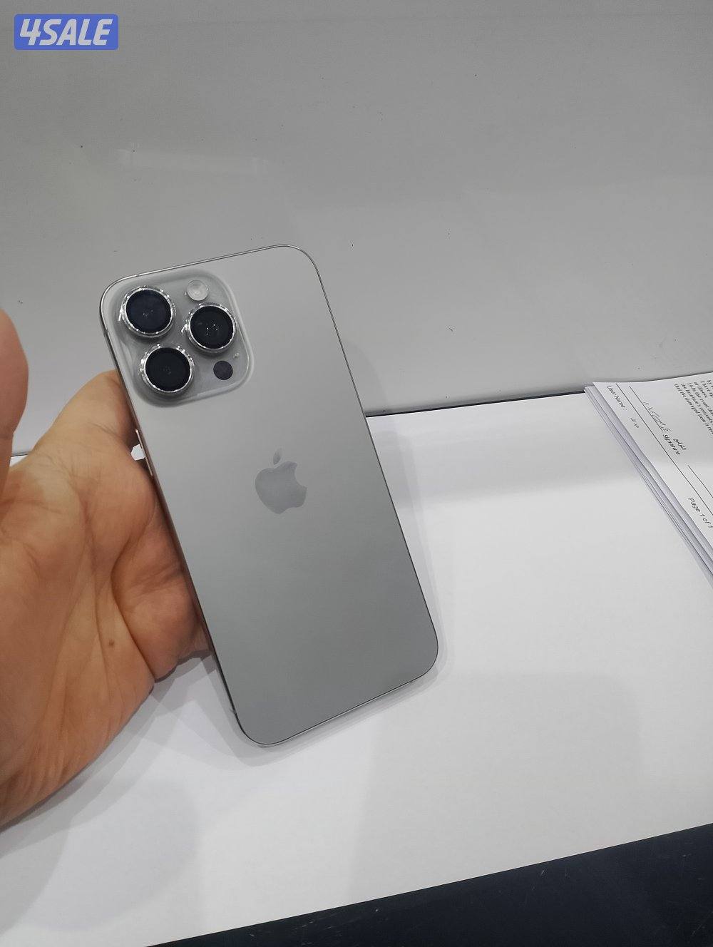 ايفون 15pro max جيجا 256 زيروو ضريبه مصر2