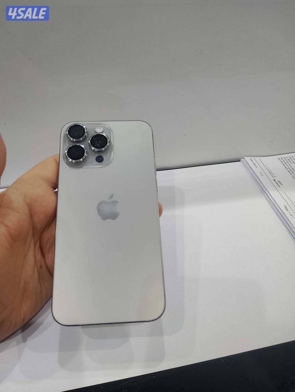 ايفون 15pro max جيجا 256 زيروو ضريبه مصر3