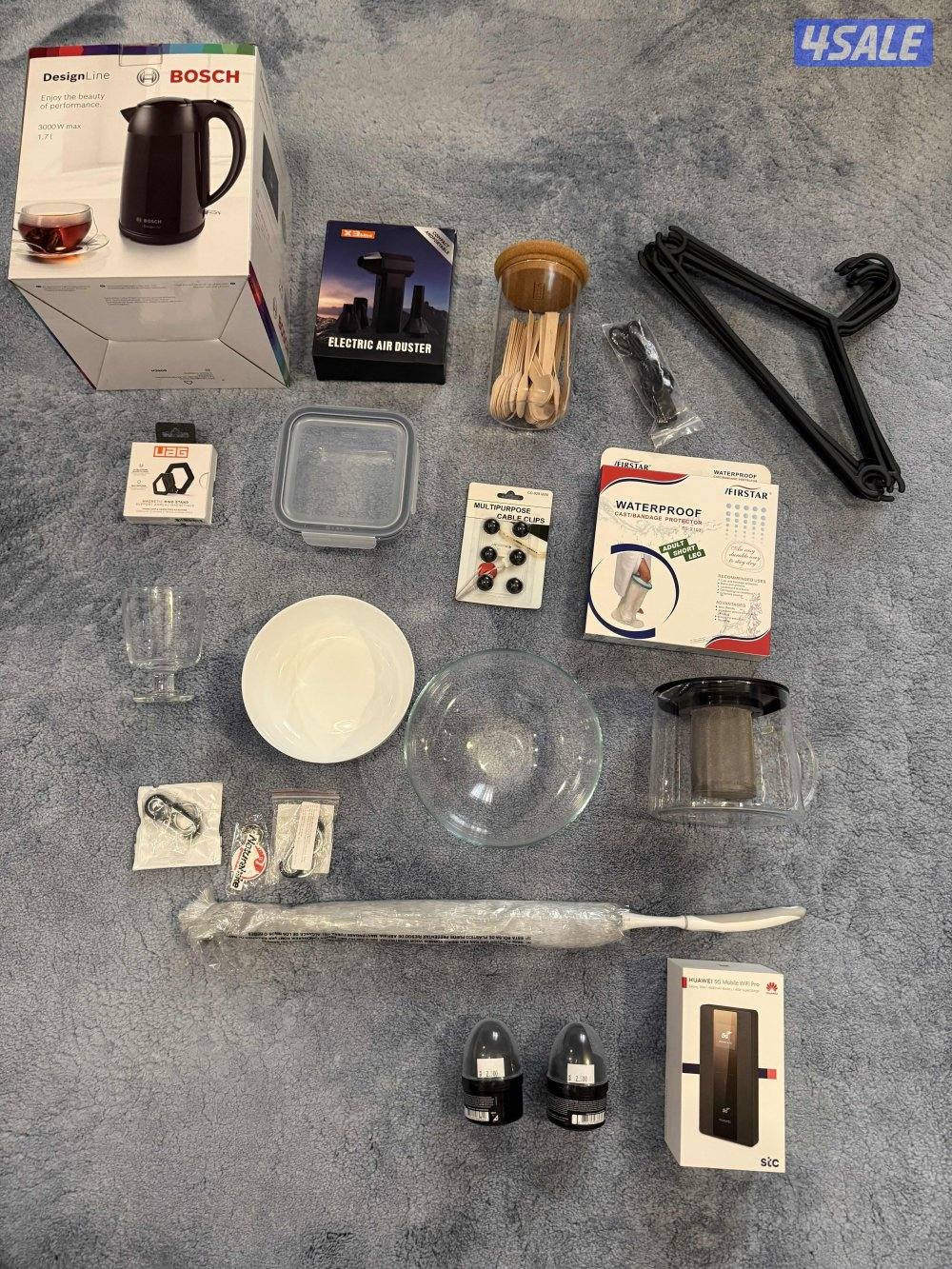 للبيع مجموعة متفرقات فيهم الجديد وفيهم المستعمل وفيهم على المنظور0