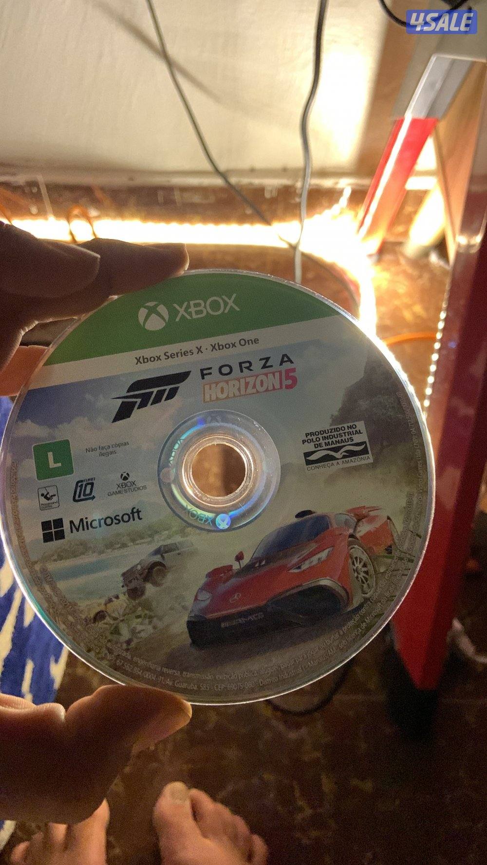 للبيع اكس بوكس ويا فورزا ويا يده كل شي جديد وعلى الشرط الصامل يبشر5