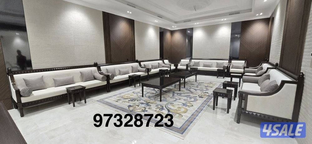 تنجيد وتفصيل كنب وديوانيات ومساند وجلسات وكل الستاير وسجاد10