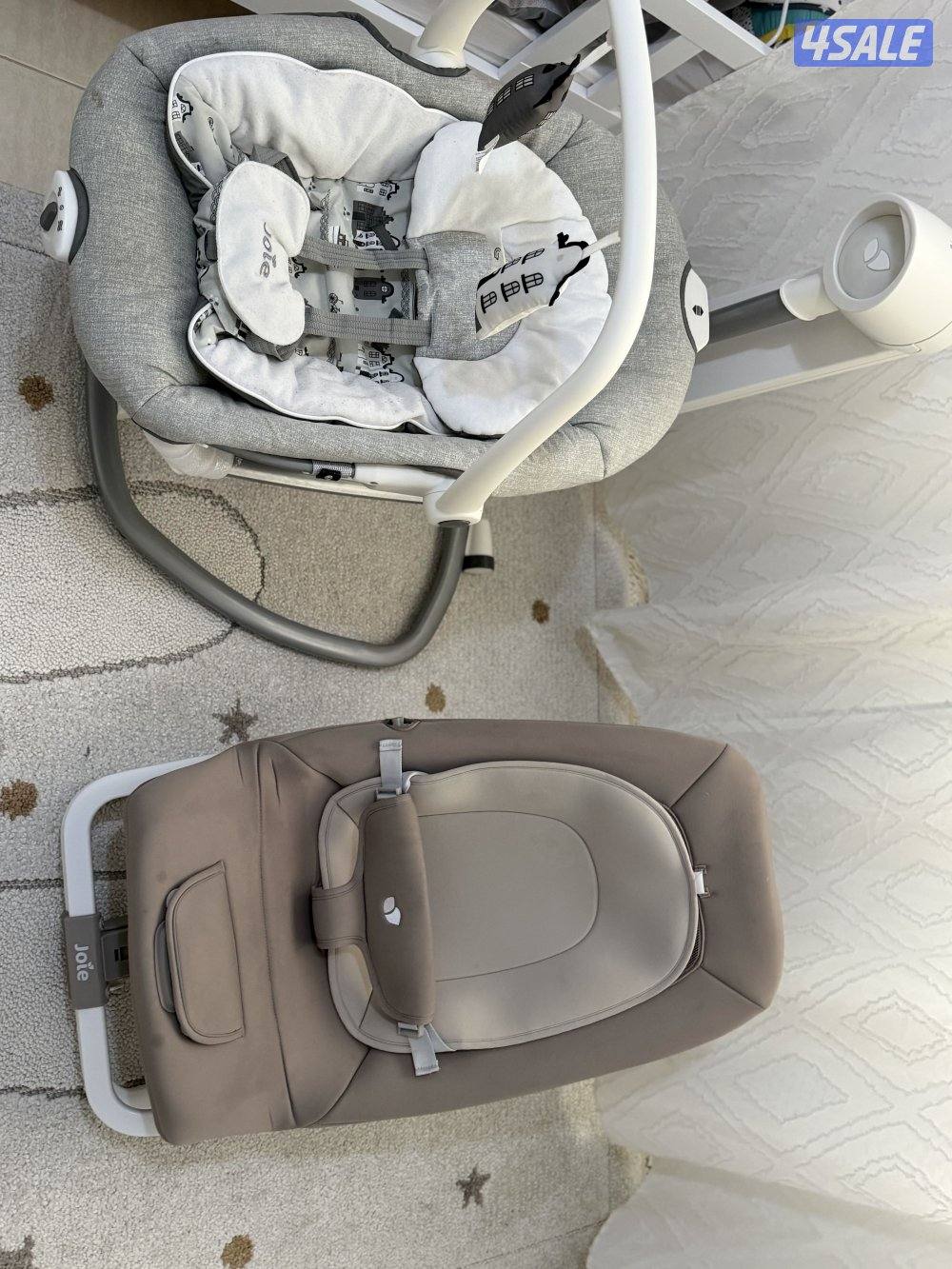 Baby swing and chair very good condition6