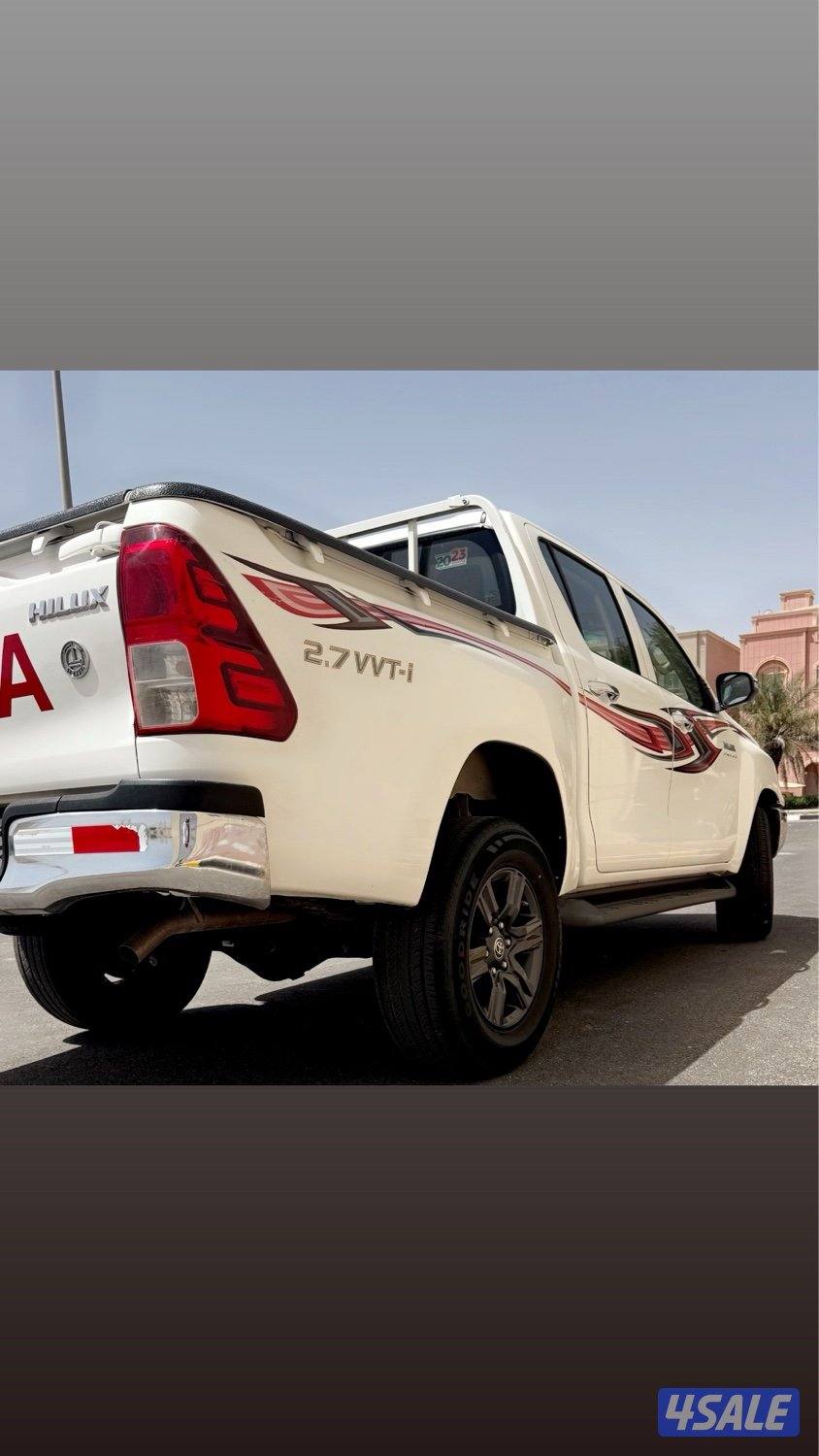 للبيع هايلكس 2023 صبغ الوكاله3