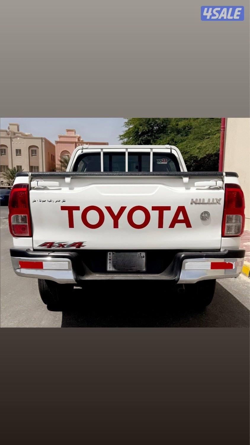 للبيع هايلكس 2023 صبغ الوكاله4