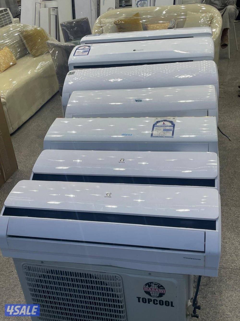 للبيع وحدات مستعمله  مع تركيب0