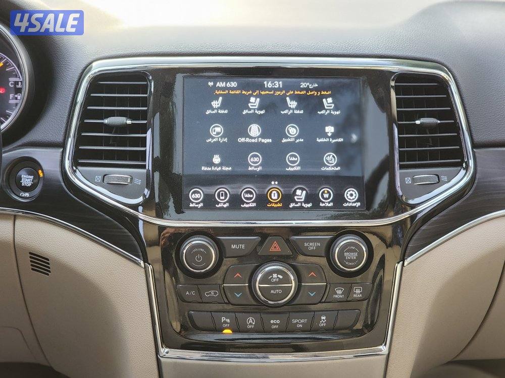 للبيع جراند شيروكي صبغ الوكالة موديل٢٠٢١ ليمتد اعلى درجة عداد ١١٢ ألف8