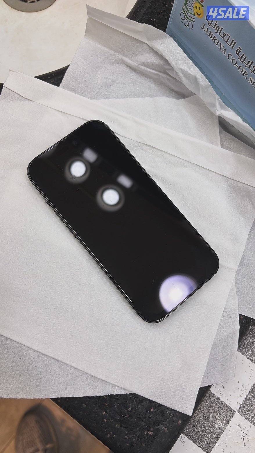 ايفون ١٤ برو - ٢٥٦جيجا - بطاريه ٨١4