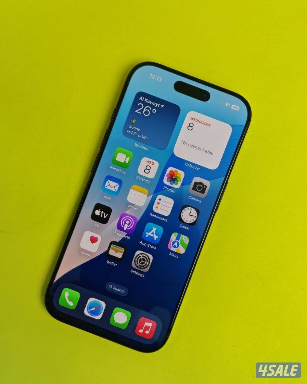 ايفون 16 برو أسود بطارية 94% 256GB مستعمل كالجديد iPhone 16 Pro Black2