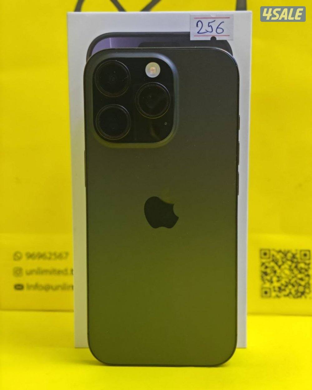 ايفون 16 برو أسود بطارية 94% 256GB مستعمل كالجديد iPhone 16 Pro Black5