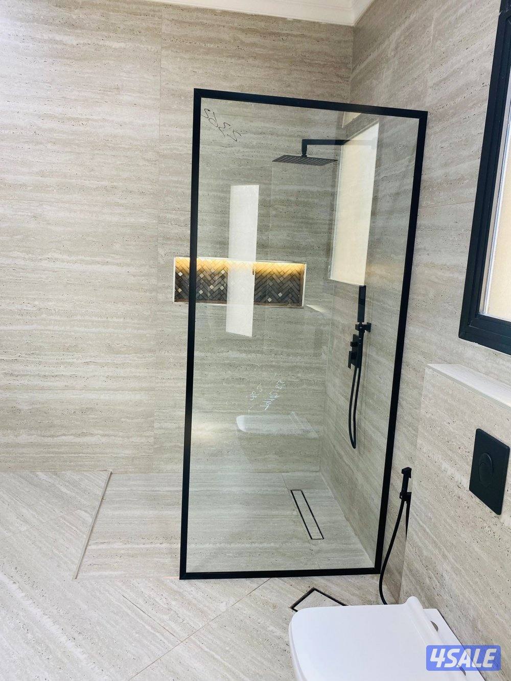 تركيب زجاج ومرايا سكريت شاور حمام فتح شفاط طاولات طعام بلا ستك4