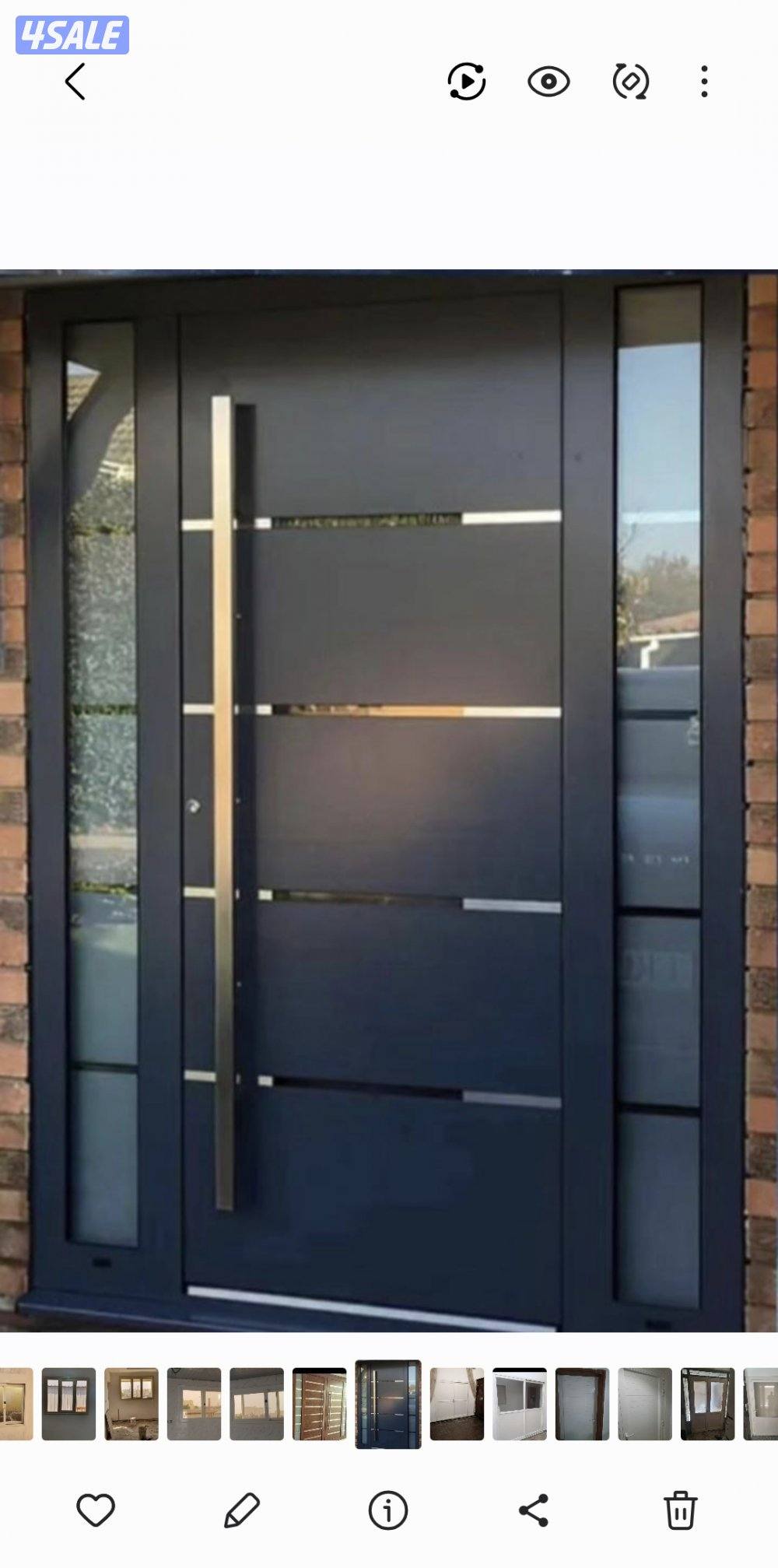 ابواب شبابك شتر المنيوم مطبخ المنيوم سقف ديكور مدحنه ستيل تصليح المنيو3