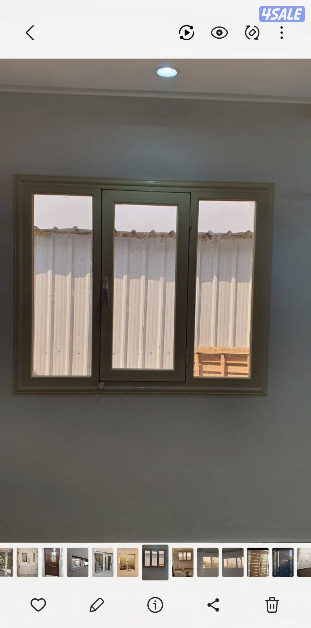 ابواب شبابك شتر المنيوم مطبخ المنيوم سقف ديكور مدحنه ستيل تصليح المنيو8