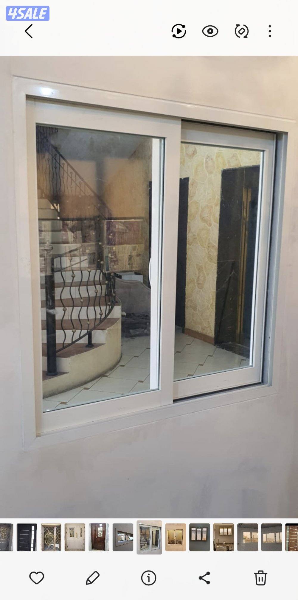 ابواب شبابك شتر المنيوم مطبخ المنيوم سقف ديكور مدحنه ستيل تصليح المنيو9