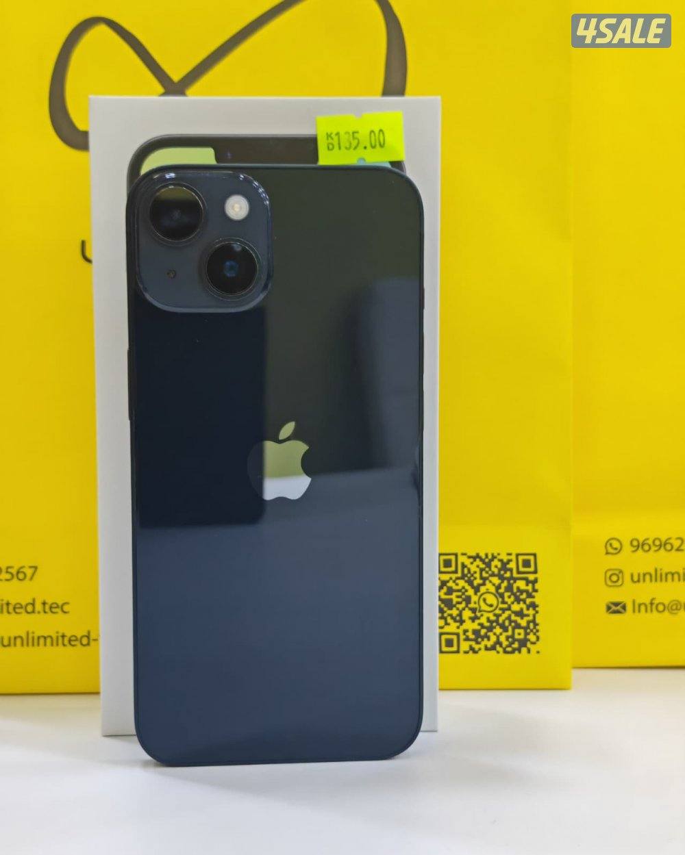 ايفون 14 – 128 جيجا – أسود بطارية 91% مستعمل كالجديد3